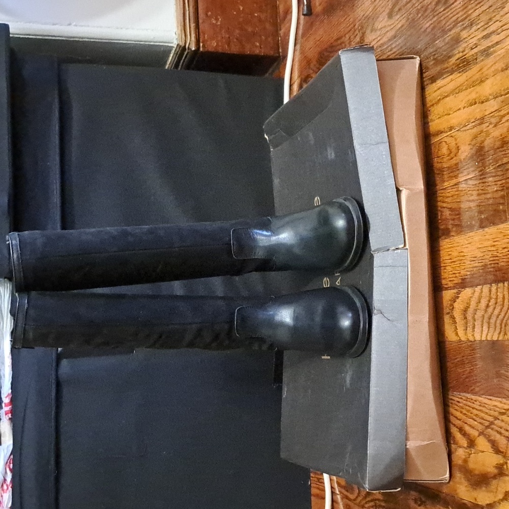 Helene Rouge Leather/Suede boots